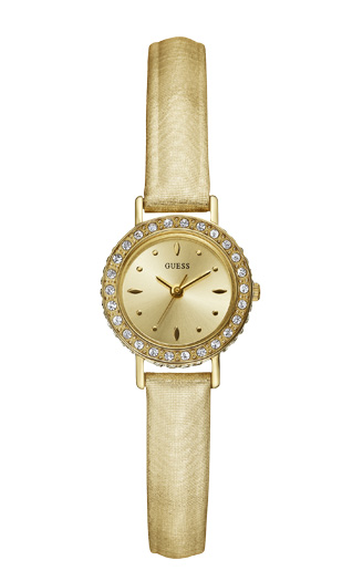 Годинник жіночий Guess W90074L1 fashion, круглий, золото та гарантією 24 місяці